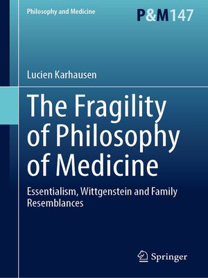 cover image of The Fragility of Philosophy of Medicine